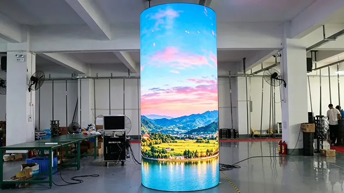 Cylindrical led display.webp