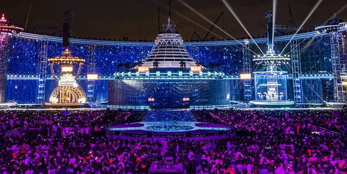 Led mesh screen before.webp