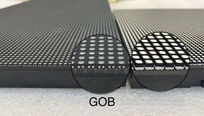 Gob led display
