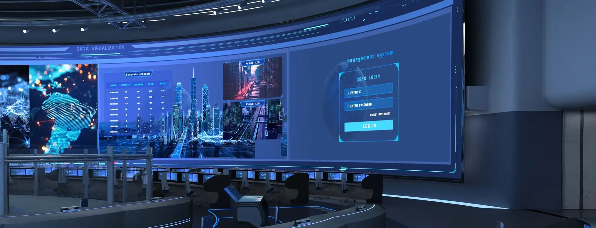 Monitoring command center banner